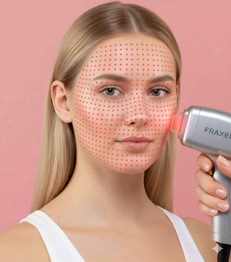 Fraxel Laser Behandlung bei Innovamed Ästhetik in Nürnberg