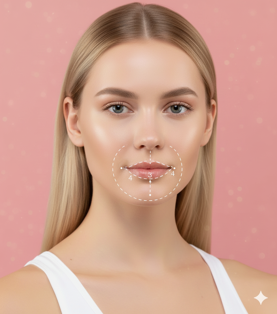 Lippenmodellierung bei Innovamed Ästhetik in Nürnberg