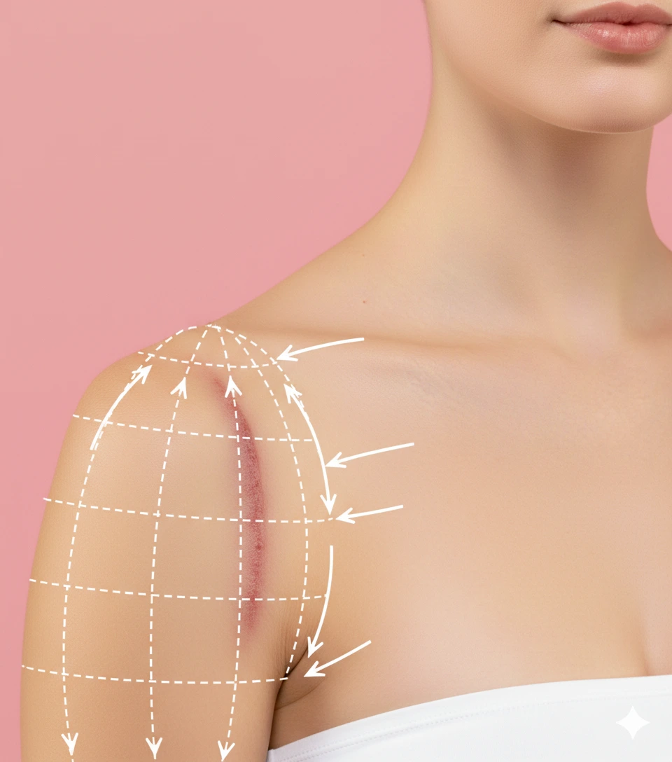 Operative Narbenkorrektur bei Innovamed Ästhetik in Nürnberg