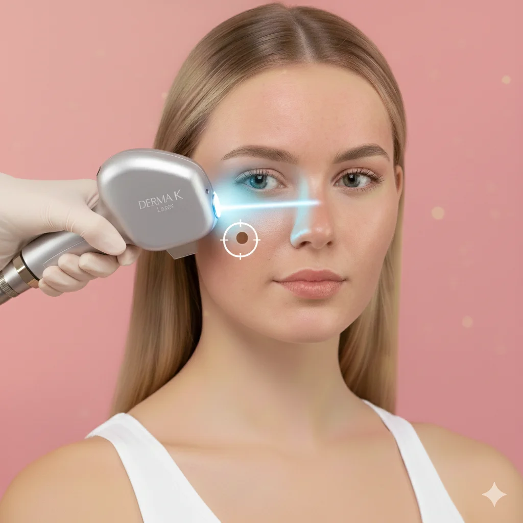 Pigmententfernung mit Derma K bei Innovamed Ästhetik in Nürnberg