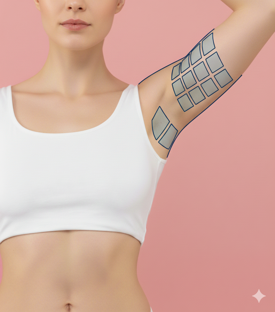 Schweißdrüsen-Entfernung bei Innovamed Ästhetik in Nürnberg