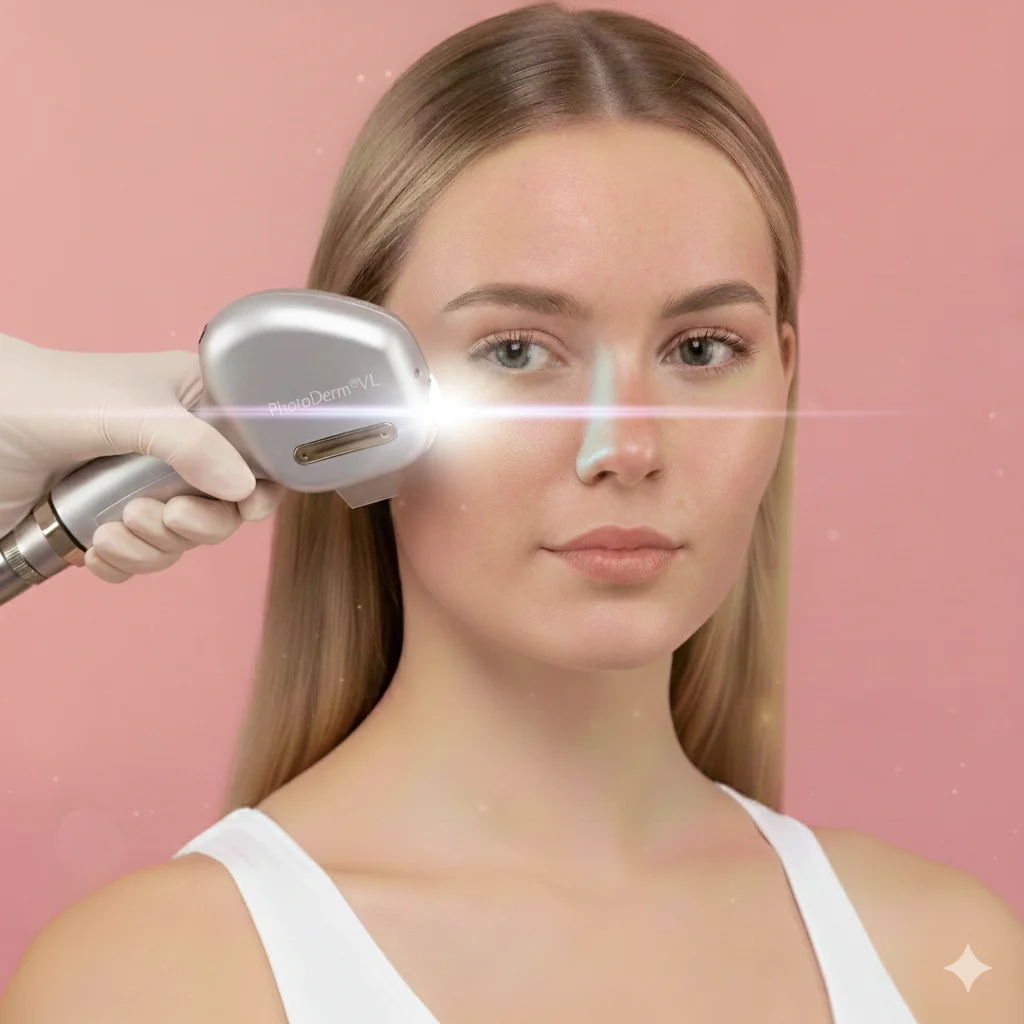 Skinresurfacing mit PhotoDerm®VL bei Innovamed Ästhetik in Nürnberg